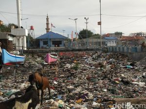 Pulau Mandangin Sampang Dikepung Sampah