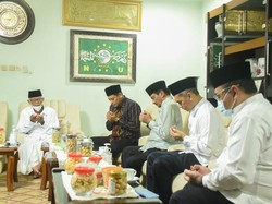Silaturahmi ke Ulama, Walkot Kediri Minta Doa Restu Majukan Daerah