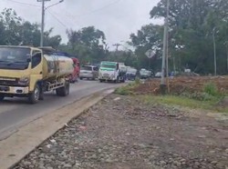 Jalur Medan-Berastagi Sempat Lumpuh 8 Jam, Kini Mulai Lancar