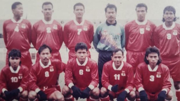 Toyo Haryono Toyo Haryono, mantan bek Timnas Indonesia yang ikut mengantar Indonesia juara SEA Games 1991. (Dok.Pribadi)