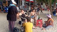 Suasana Pantai Kuta, Bali Usai Video Pelecehan Turis Australia