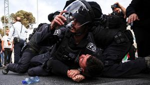 Aksi Solidaritas untuk Reporter Al Jazeera di Yerusalem Berakhir Ricuh