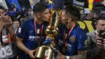 Dramatis, Inter Milan Juara Coppa Italia Usai Kalahkan Juventus