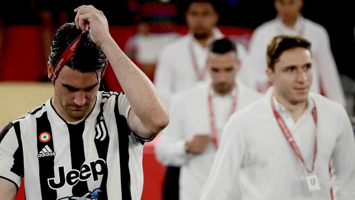 Juventus dipastikan nirgelar musim ini (Foto: AFP/FILIPPO MONTEFORTE)