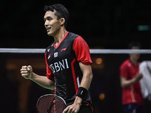Tonton Lagi Aksi Ginting Hingga Jojo Pecundangi China di Thomas Cup
