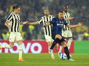 Juventus Vs Inter Milan 2-2 di Waktu Normal, Laga Lanjut ke Extra Time