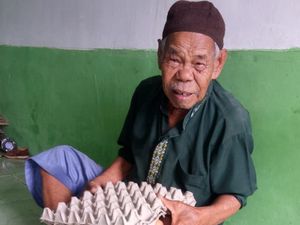 Kabar Bahagia Abah Taryo Dapat Donasi dari Sahabat Baik