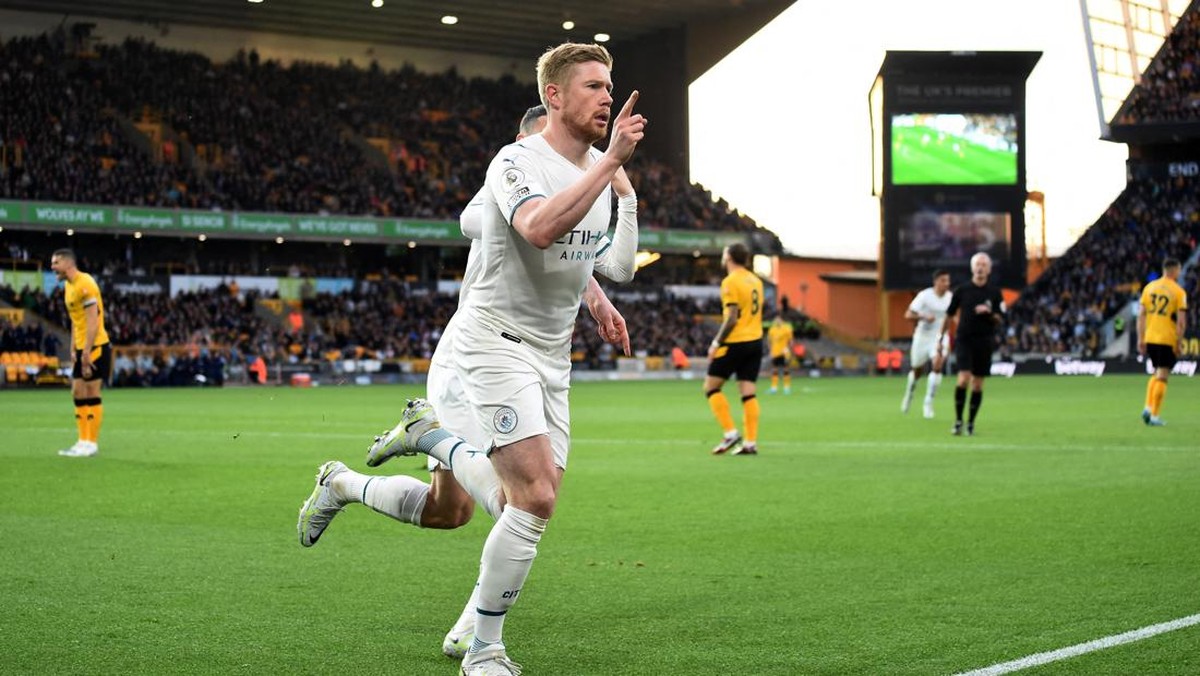Wolves vs Man City di babak pertama. (Foto: REUTERS/PETER POWELL)