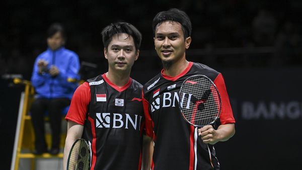Indonesia Vs China 2-0, Ahsan/Kevin Semringah