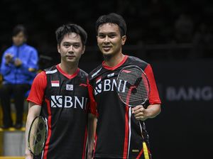 Indonesia Vs China 2-0, Ahsan/Kevin Semringah