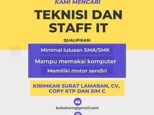 Loker Denpasar, KOKO Komputer Buka Lowongan Teknisi Komputer Loker Denpasar, KOKO Komputer Buka Lowongan Teknisi Komputer