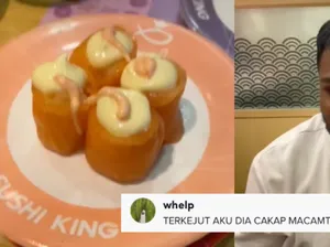 Makan Sushi untuk Pertama Kalinya, Pria Ini Sebut Sushi Seperti Cheese Tart