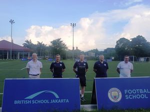 Mengintip Latihan Sekolah Bola Manchester City di British School Jakarta