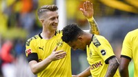 Tahun 2021, Marco Reus ditinggal Jadon Sancho ke Manchester United (Foto: AP)