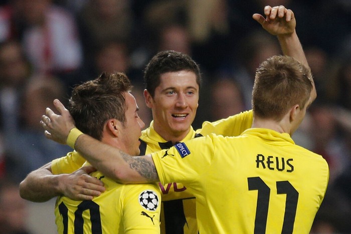 Dortmund's captain Marco Reus reacts disappointed during the German Bundesliga soccer match between Borussia Dortmund and Bayer Leverkusen in Dortmund, Germany, Sunday, Feb. 6, 2022. (AP Photo/Martin Meissner)