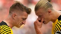 Tahun 2022 ini, Marco Reus ditinggal Erling Haaland ke Manchester City (Foto: AP)