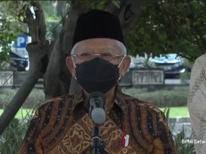 Maruf Amin Sentil Menteri Mulai Sibuk Kampanye: Fokus ke Pekerjaan Maruf Amin Sentil Menteri Mulai Sibuk Kampanye: Fokus ke Pekerjaan