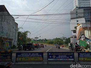 Jembatan Tunggulmas Kota Malang Akhirnya Dibuka Jembatan Tunggulmas Kota Malang Akhirnya Dibuka