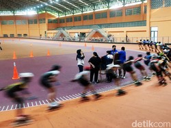 Atlet Sepatu Roda Berlatih di Jalan Raya Disebut Wajar