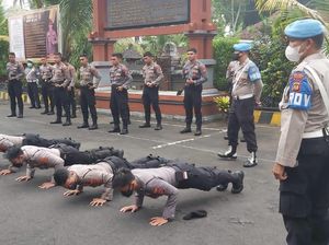 Tak Rapi-Berjenggot, 6 Anggota Polres Badung Kena Razia Propam