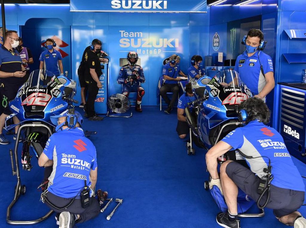 Suzuki Pakai Teknologi Militer di MotoGP