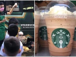 Bikin Ngiri! Bukan Truk Milo, Murid SD Ini Didatangi Truk Starbucks