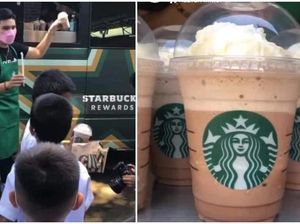 Bikin Ngiri! Bukan Truk Milo, Murid SD Ini Didatangi Truk Starbucks Bikin Ngiri! Bukan Truk Milo, Murid SD Ini Didatangi Truk Starbucks
