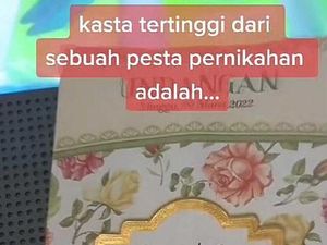 Viral Kasta Tertinggi Pernikahan: Undangannya Ada Tulisan Tidak Terima Amplop