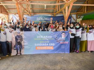 Emak-emak UMKM Purwakarta Dukung Sandiaga Uno Maju Nyapres 2024
