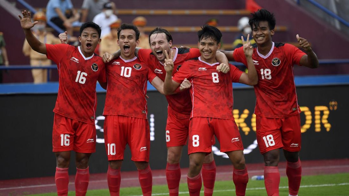Timnas Indonesia pesta gol ke gawang Filipina. (Foto: ANTARA FOTO/ZABUR_KARURU)