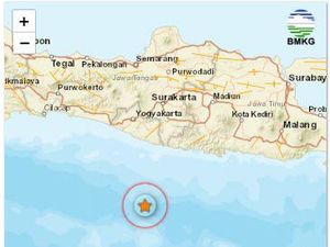 Gempa M 3,3 Guncang Pacitan