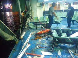Begini Kondisi Kerusakan Dua Kapal yang Tabrakan di Selat Bali