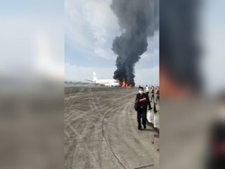 Detik-detik Kecelakaan Tibet Airlines di China, Pesawat Terbakar Hebat