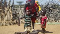 Wajah Memelas Akibat Kekeringan dan Kelaparan di Tanduk Afrika