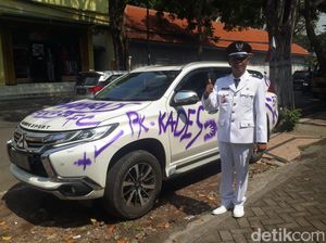 Kades di Pasuruan yang Bawa Pajero Penuh Coretan Ternyata Pebisnis Ulung