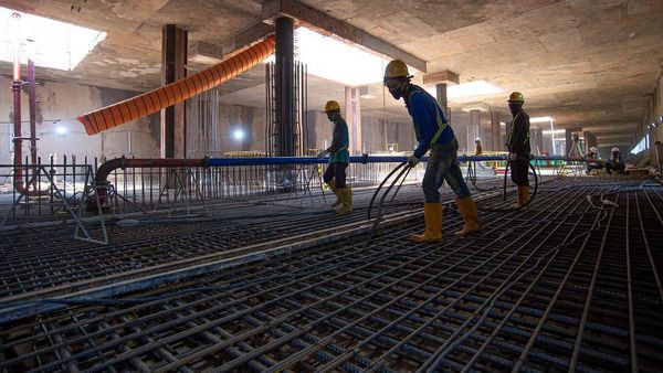 Terkini! Penampakan Terowongan MRT Thamrin-Monas