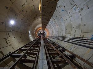 Tersambung, Pembangunan Stasiun MRT Thamrin ke Monas Capai 51%, Tersambung, Pembangunan Stasiun MRT Thamrin ke Monas Capai 51%,