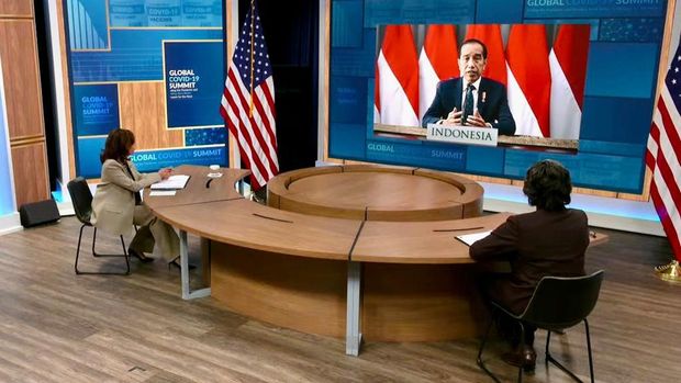 Presiden Jokowi Dorong Kerja Sama untuk Atasi Pandemi dan Perkuat Arsitektur Kesehatan Dunia. ( Biro Pers Sekretariat Presiden)