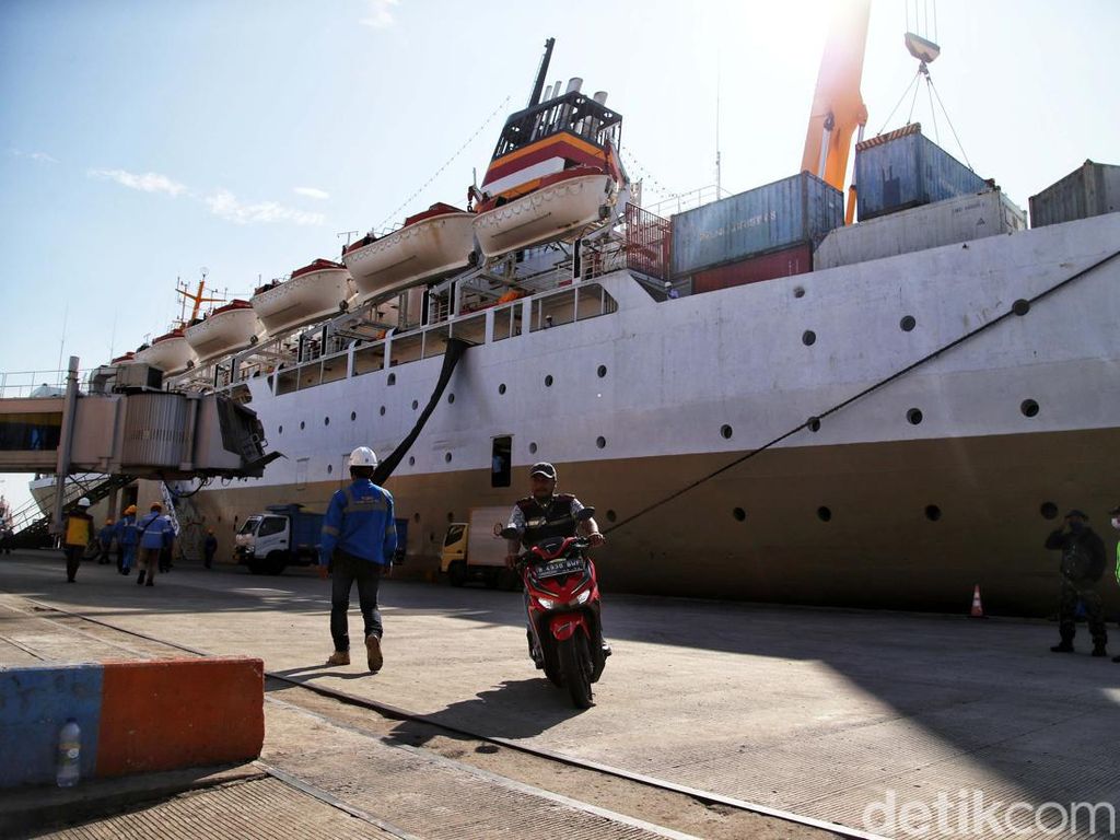 Ribuan Pemotor Mudik Lebaran Gratis Naik Kapal Laut, Tahun Depan Ada Lagi?