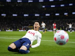 Sayangnya, performa Son Heung-min tidak cukup untuk membawanya masuk nominasi pemain terbaik Liga Inggris dalam PFA Player of The Year 2021/2022 (AP)