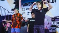 Tantang El Rumi, Winson Reynaldi Timbang Badan Berbaju Pemuda Pancasila