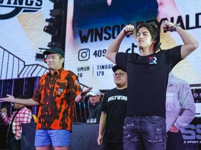 Tantang El Rumi, Winson Reynaldi Timbang Badan Berbaju Pemuda Pancasila
