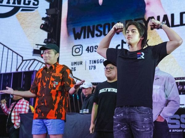 Tantang El Rumi, Winson Reynaldi Timbang Badan Berbaju Pemuda Pancasila