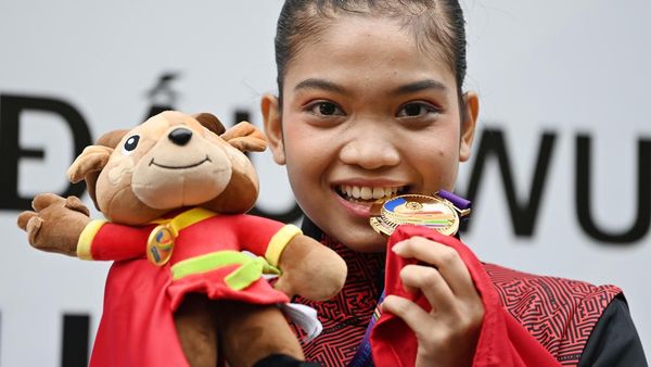 Alisya Mellynar Sabet Medali Emas SEA Games