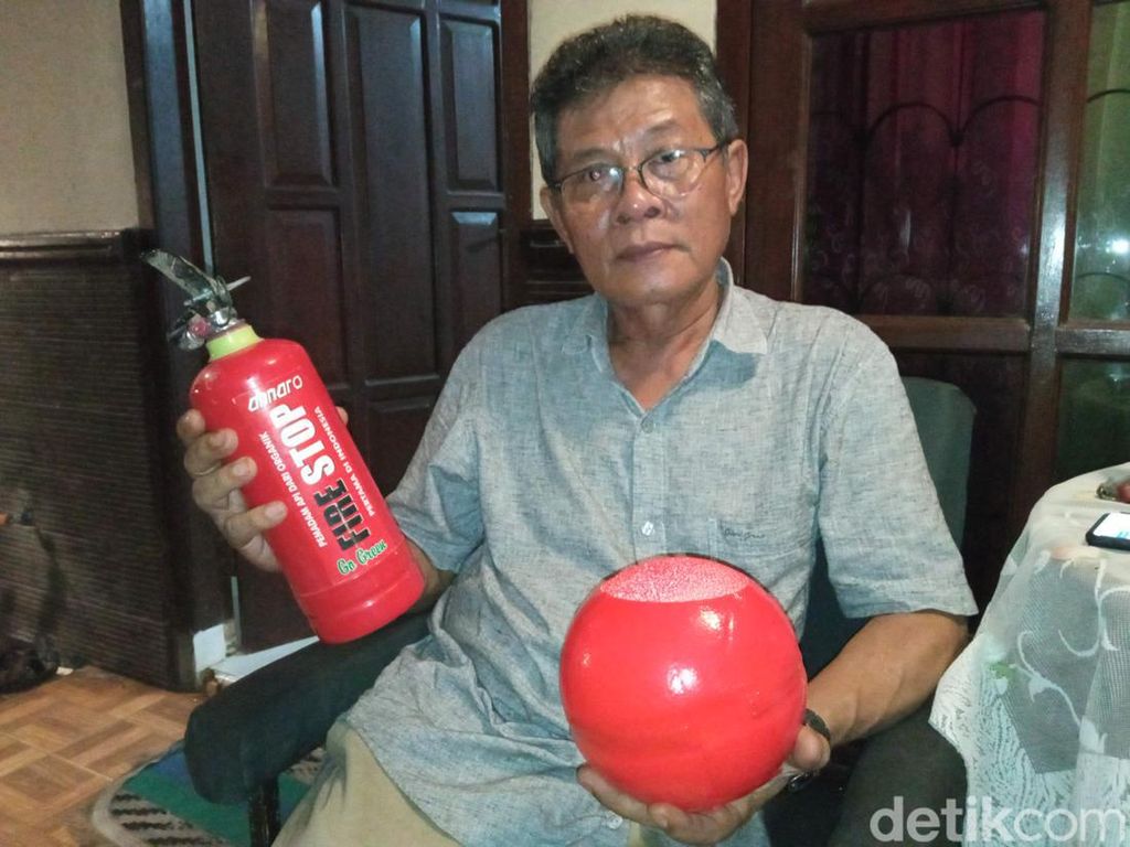 Dua Pemicu Aryanto Ciptakan Pemadam Api dari Kulit Singkong