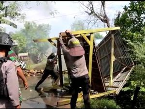 Demo-Blokir Jalan 4 Hari, Sepuluh Mahasiswa di Bima Ditangkap Polisi