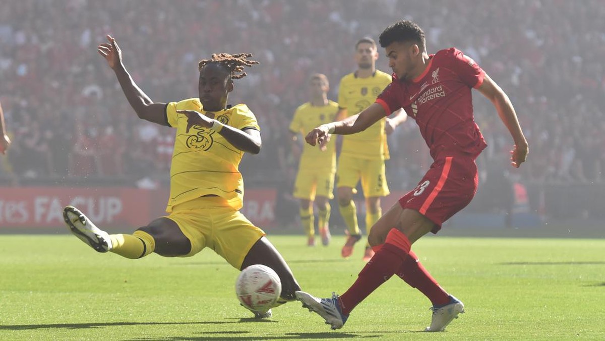 Final PIala FA Chelsea vs Liverpool masih 0-0 di babak pertama (Liverpool FC via Getty Images/Nick Taylor/Liverpool FC)