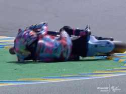 Pembalap Berjatuhan di Free Practice Hari Pertama MotoGP Prancis