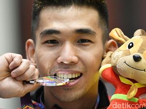 Harris Horatius Raih Medali Perak SEA Games Harris Horatius Raih Medali Perak SEA Games