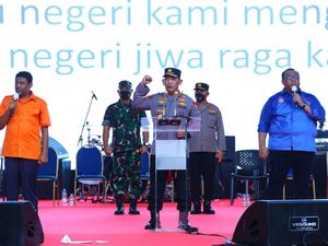 Apresiasi Kapolri di Aksi May Day: Kerja Keras Buruh, Ekonomi Tumbuh 5,01%